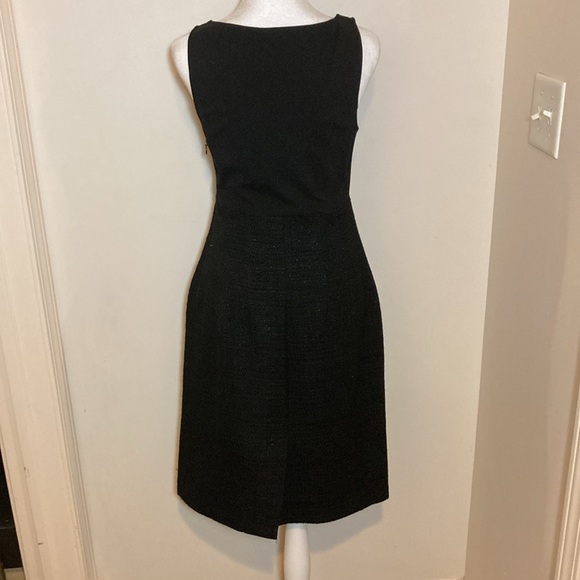 Theory Yeneth Wool & Metalic Threading Sleeveless Sheath Dress 6 - Picture 2 of 10